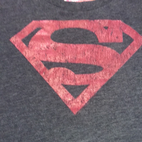 Girls Size Small (6-7) Super Girl Long-sleeve T-shirt- Vintage Style. - Picture 2 of 5